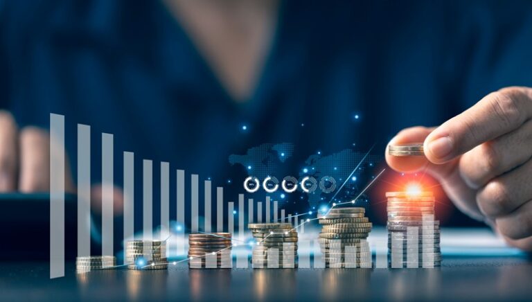 How a business grows financially by retaining profits